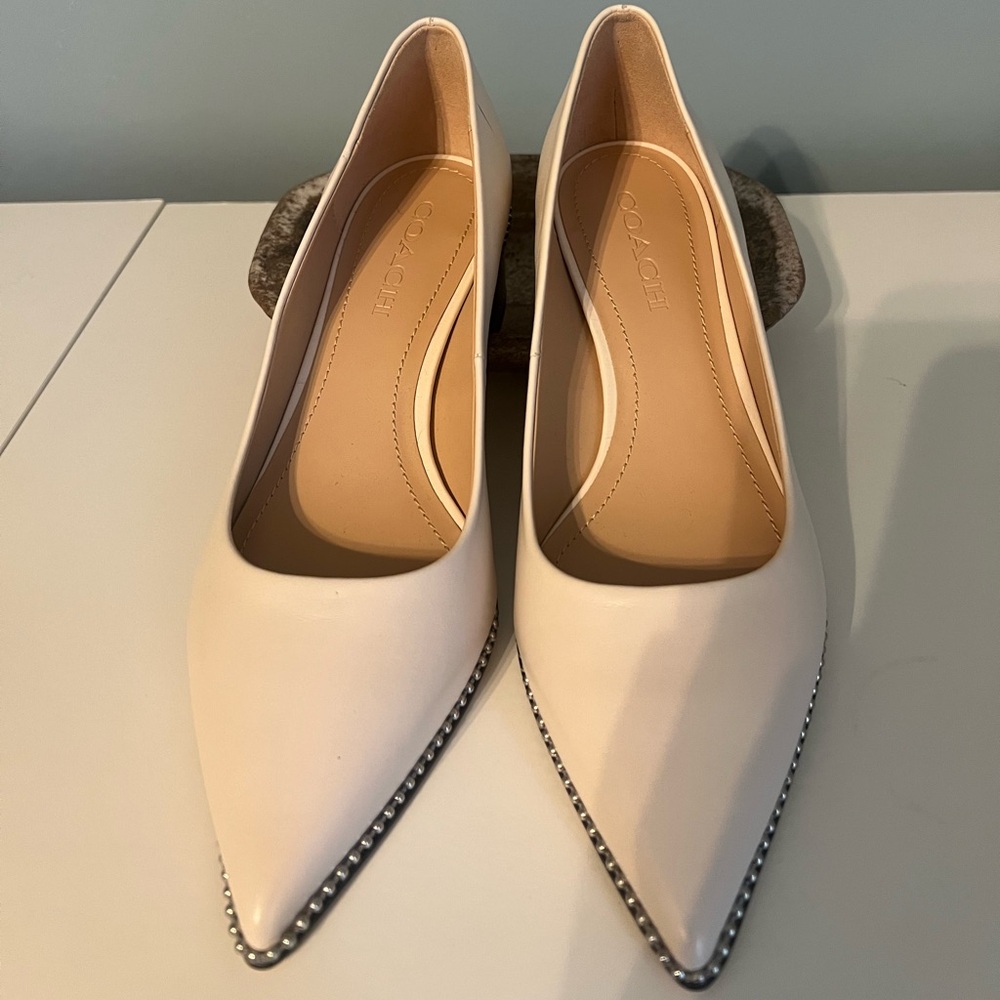 Coach Willa block heel size 8.5